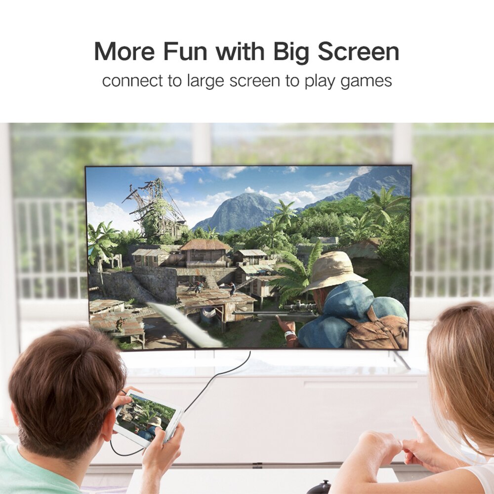 Original High Speed 1.5m Black Micro USB to HDMI-compatible Cable 1080P HDTV Adapter For Samsung Galaxy Note 3 Multimedia