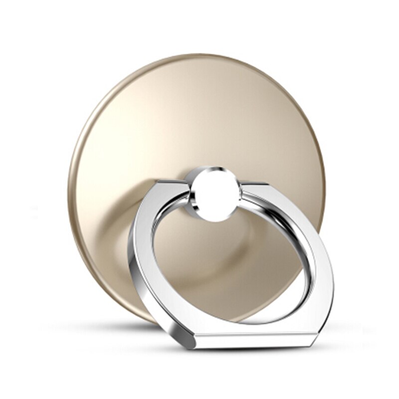 Luxury Metal Mobile Phone Finger Ring Holder Car Mount Tablet Support Smartphone Kickstand for iphone X XR XS 11 Pro Phone Stand: A-gold