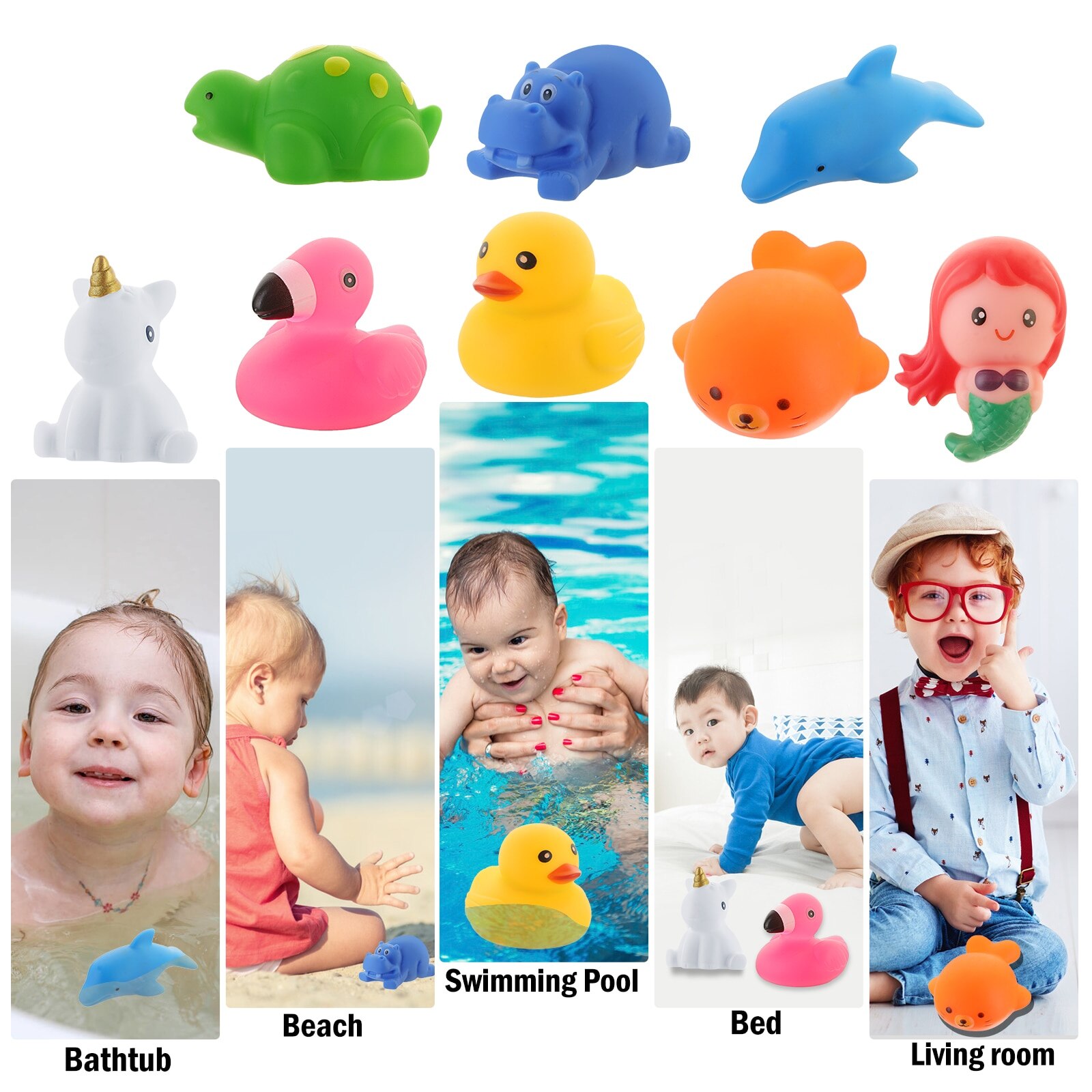 Bath Toys Flower with 2 Wind Up Bath Toys for Toddlers Bathtub Water Play Set Bathing Time Waterfall Toys Boys Girls