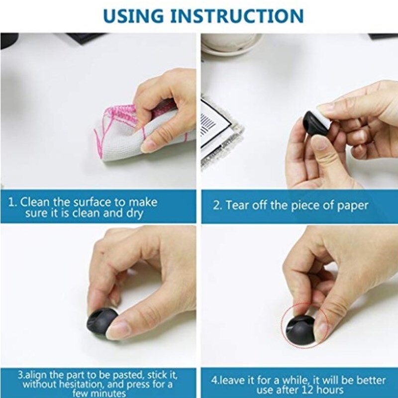 Lot De 9 Clips Magnétiques Pour Câbles - Auto-adhésif, Rotatif 360°, Blanc, Pour Bureau