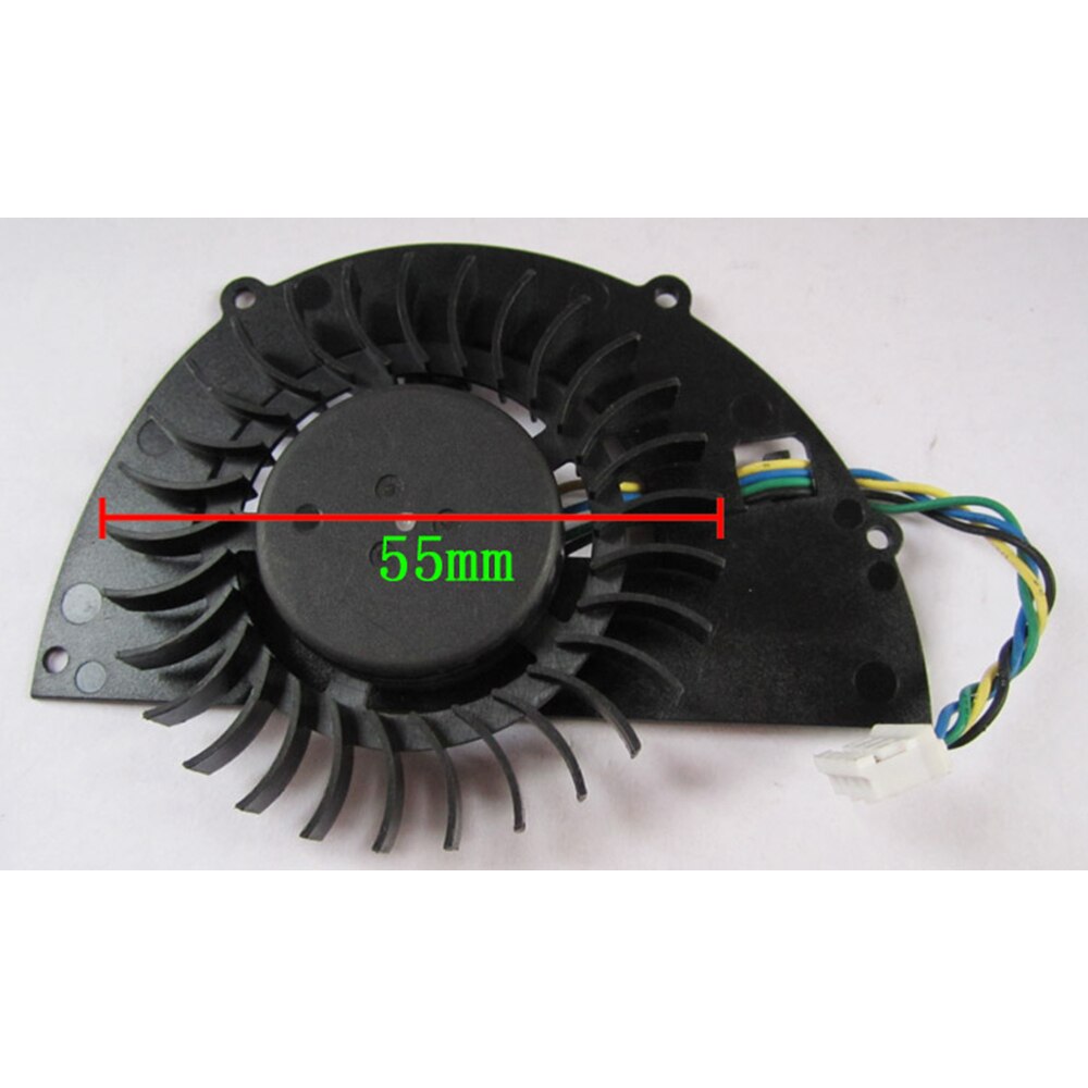 NV MGT6012YR-W15 / MGT6012YF-W15 graphics card fan 12V 0.37A four-wire