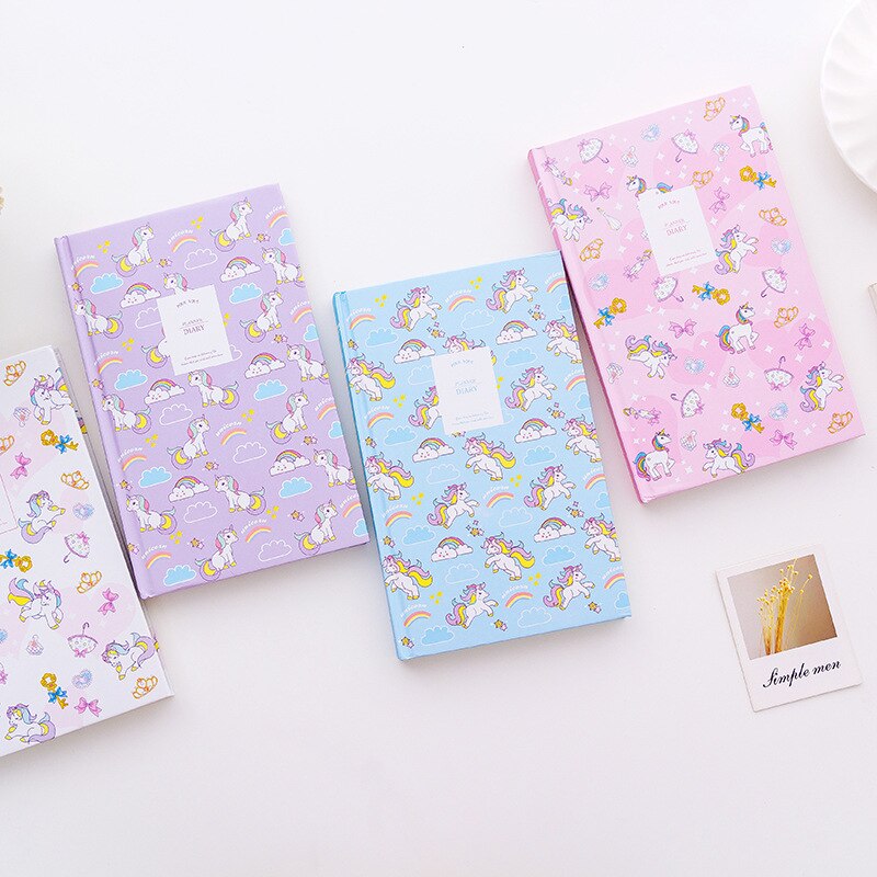Droom eenhoorn regenboog hardcover notitieboekje dagboek notitieblok promotionele briefpapier