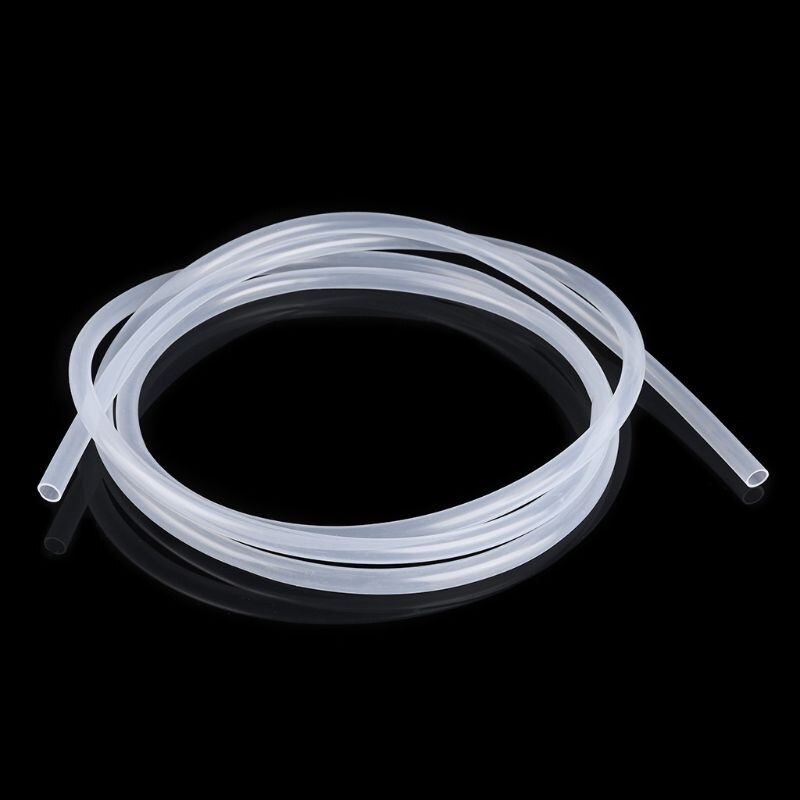 2.5 meter transparante siliconenrubberen slang van voedingskwaliteit, flexibele siliconenbuis met een diameter van 8*10mm mm