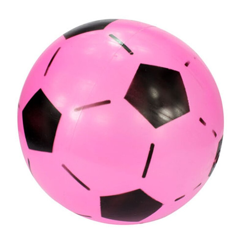 16cm 20cm 1pc børn fodboldbold træningskugle oppustelig pvc fodbold elastiske bolde sportslegetøj: 16cm tilfældig farve
