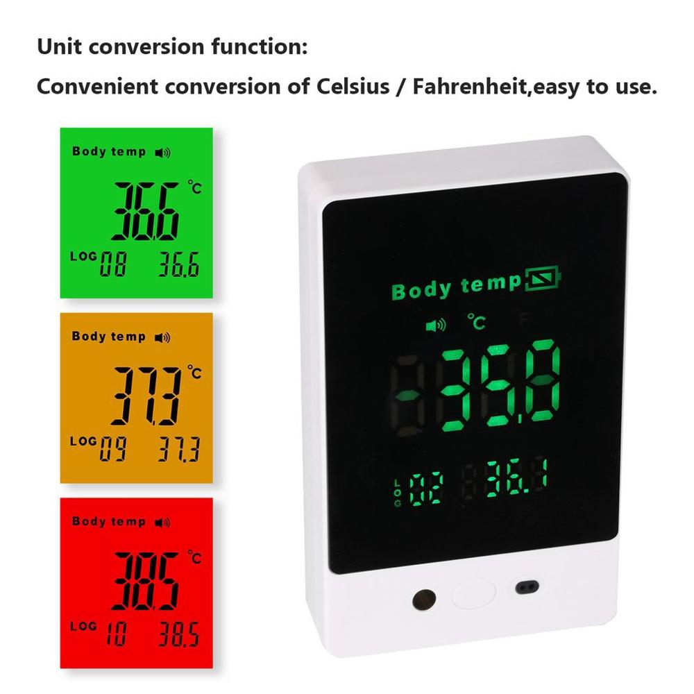 A8S K3X Non-contact Infrarood Thermometer Automatische Infrarood Thermometer Hoge Precisie Maatregelen Lichaamstemperatuur Snel