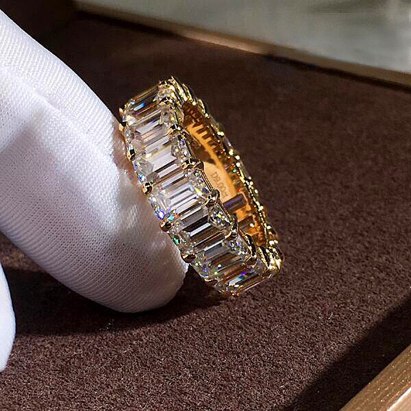 Luxus Weibliche Kristall Zirkon Stein Ring Nette Rose Gold Runde Oval Schmetterling Ring Versprechen Engagement Ringe Für Frauen
