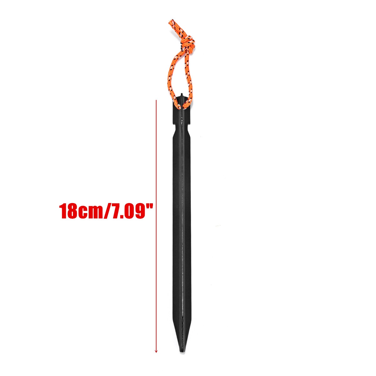 12 Pcs/Set Tent Pegs with Rope Stake Camping Hiking Equipment Outdoor Traveling Tent Accessories