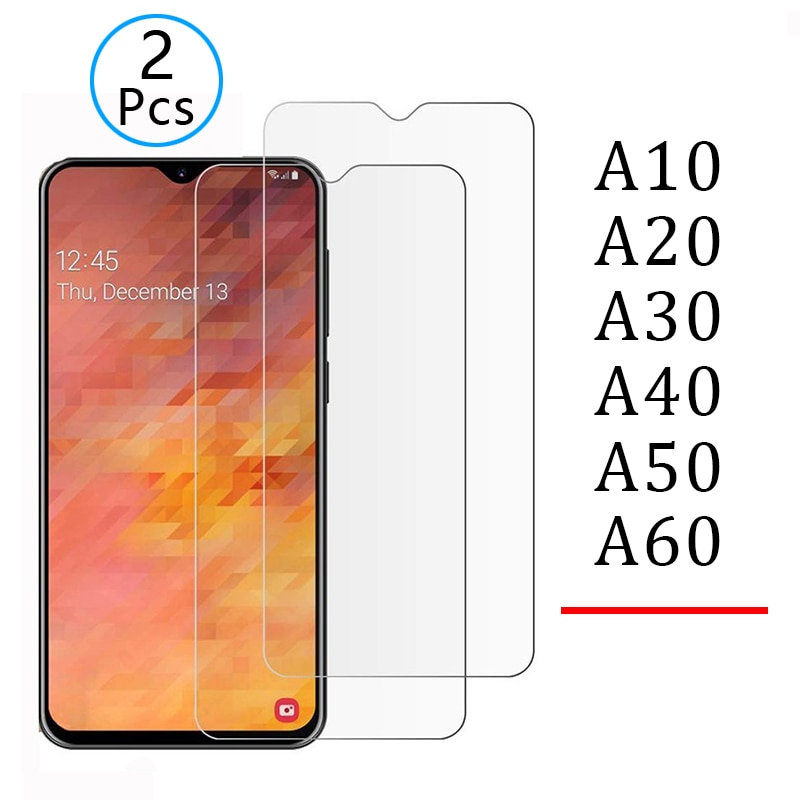 2 stücke Gehärtetem Glas für samsung a10 a20 a30 a40 a50 a70 Schutz Glas Screen Protector Sicherheit Tremp auf galaxy a 10 20 30 40 50