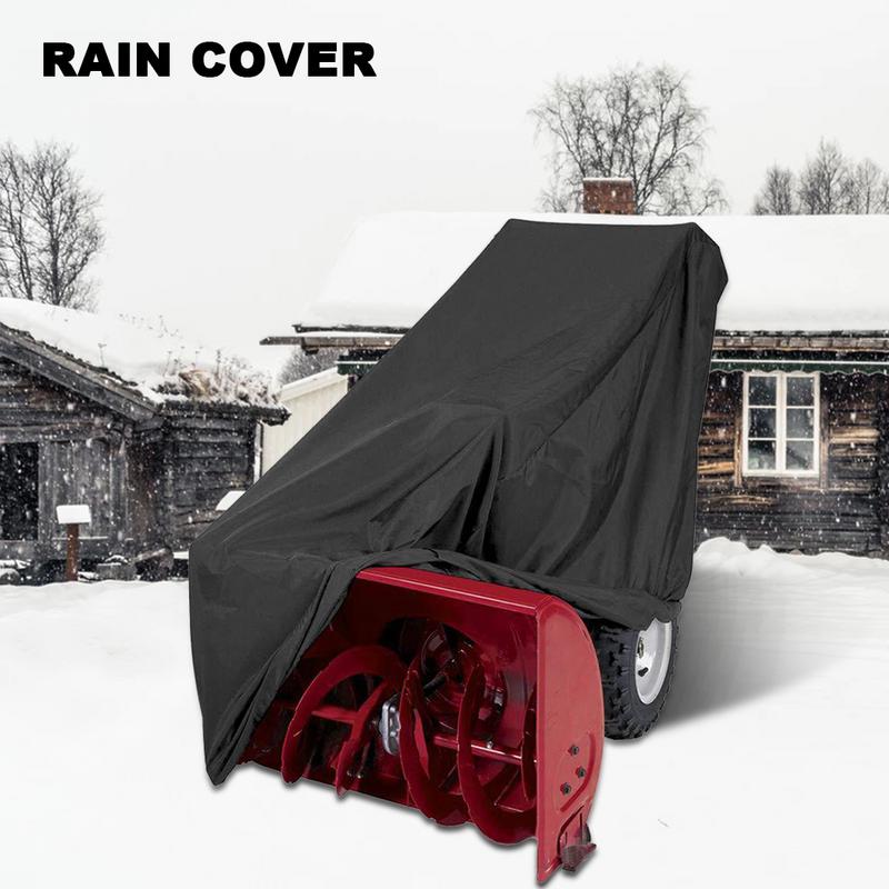 Cubierta de lanzador de nieve palas a prueba de polvo cubierta de lluvia Protector duradero para 210D cubierta de lanzador de nieve para herramientas de limpieza del hogar