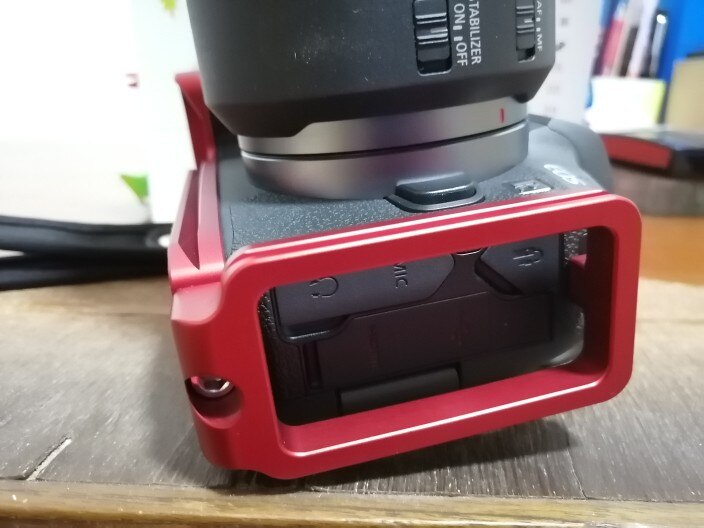 Quick Release L Plate Holder Hand Grip Statief Beugel voor Canon EOS R Camera voor Benro Arca Swiss Statiefkop