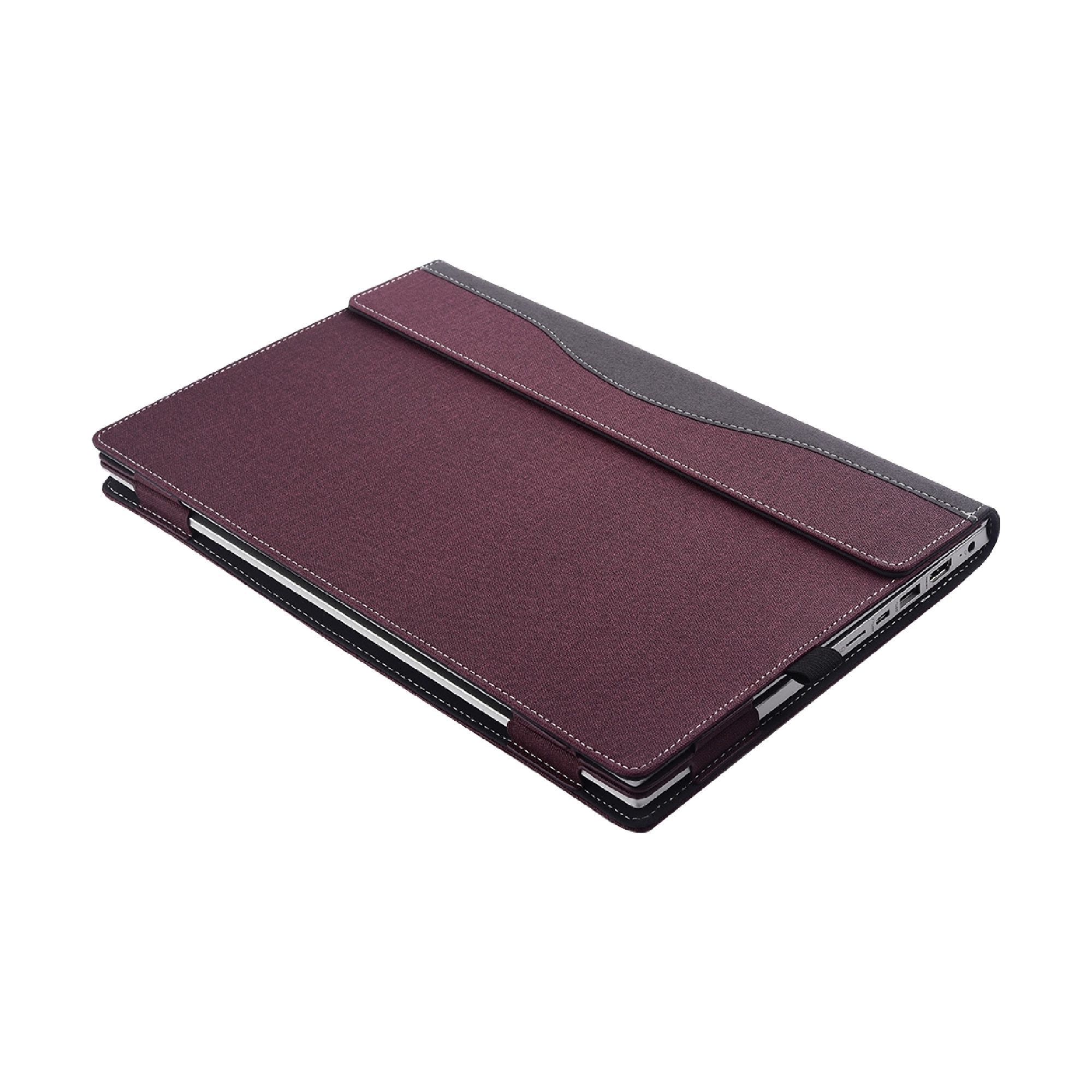 Hülle für HP Pavillon x360 Cabrio, Modell 14-ek, Serie 35,6 cm (14 Zoll), Laptop-Hülle, unisex, tragbar, PU-Leder, Schutzhülle,