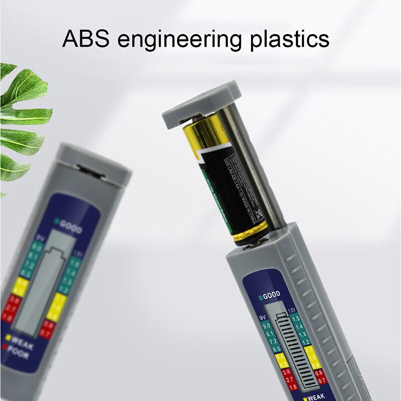 Digital Display Battery Tester Dry Battery Capacity Tester Built-in Lithium Metal Battery