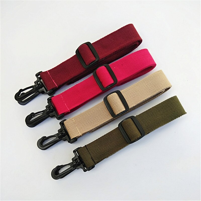 Hjkl bolsa de ombro de algodão, alça de substituição larga, para presente, de nylon, acessórios mensageiro feminino, tiras de presente