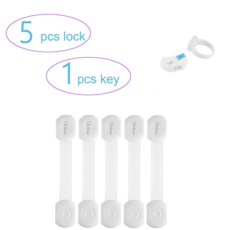 Magnetic Child Lock Children Protection Adjustable Baby Safety Lock Cabinet Door Lock Kids Drawer Security 10 locks+2 keys: 5 locks 1 key