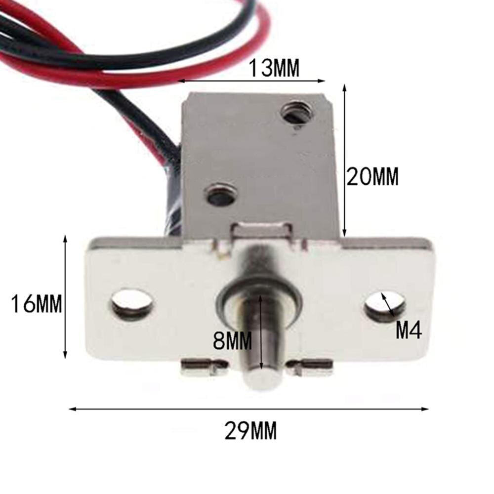 Praktische Mini Elektrische Magnetische Lock Kast Lade Elektromagnetische Lock Elektrische Magnetisch Slot Voor Thuis
