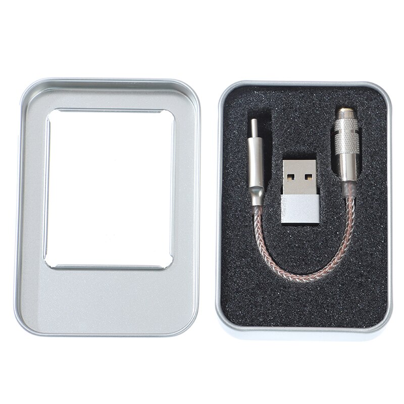 Typ-C Zu 3,5mm 32 bisschen/384kHz DSD64/128 HiFi DAC Audio- Adapter