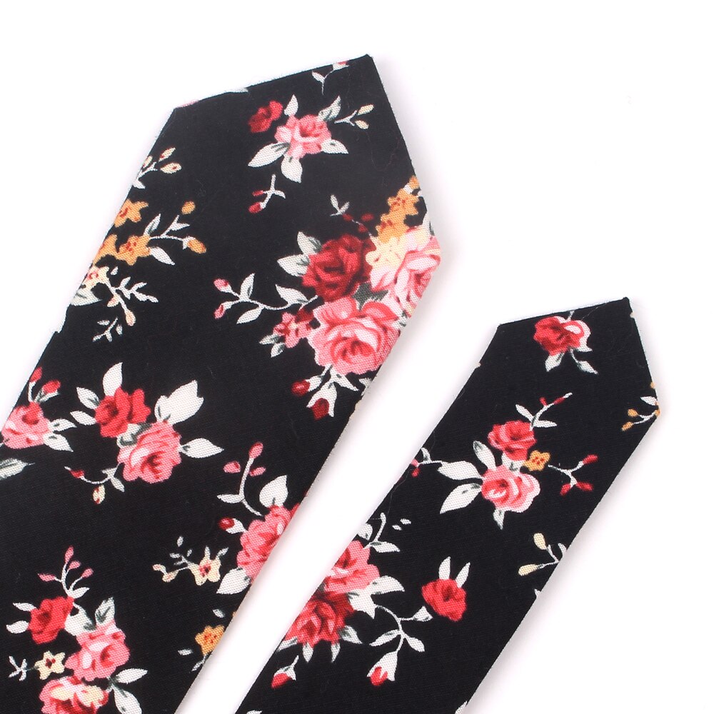 Cravate Paisley classique en coton pour hommes, ensemble Hanky pour hommes, cravates formelles à imprimé Floral pour fête de mariage, cravates de cou de marié