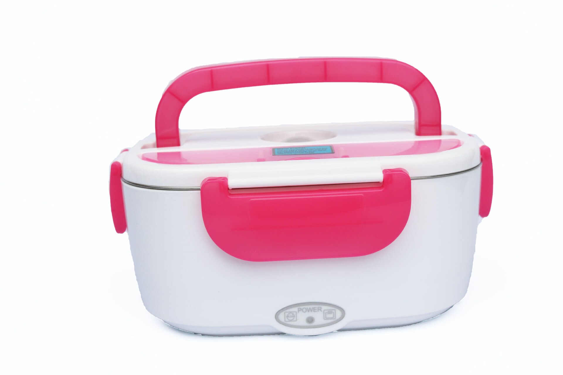 220V Electric Heating Lunch Box Electric Heating Food Container 304 Stainless Steel Home Car Dual Use Rice Box Food Warmer: F
