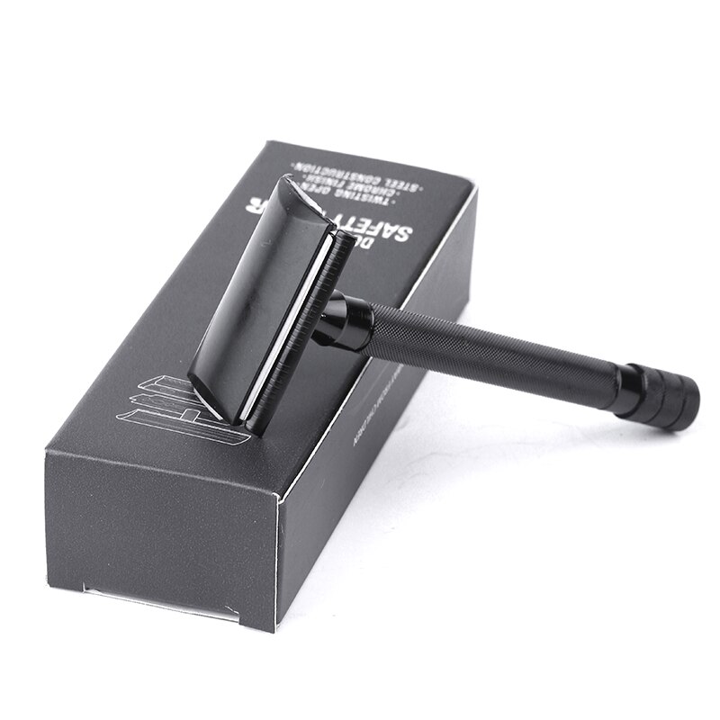 Razors Handle Classic Safety Shaving Razor With Small Brush Manual Shaver Razor Beard Tools Shaver For Men Shaving Hair Removal