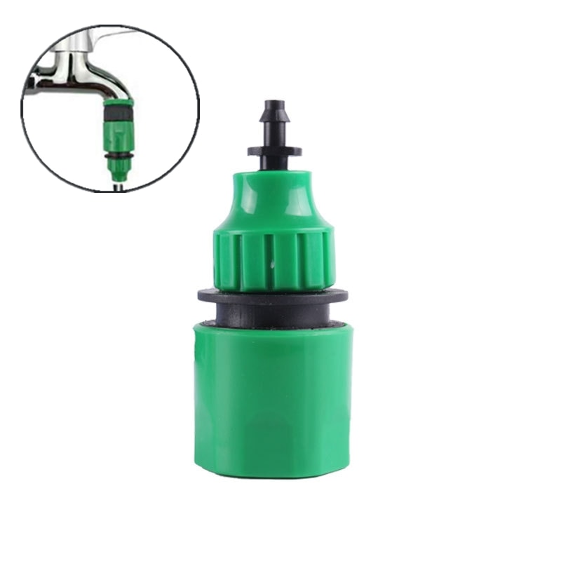 1PC Garden Water Quick Coupling 1/4 Inch Hose Quick Connectors Garden Pipe Connectors Homebrew PVC Watering Tubing Fitting