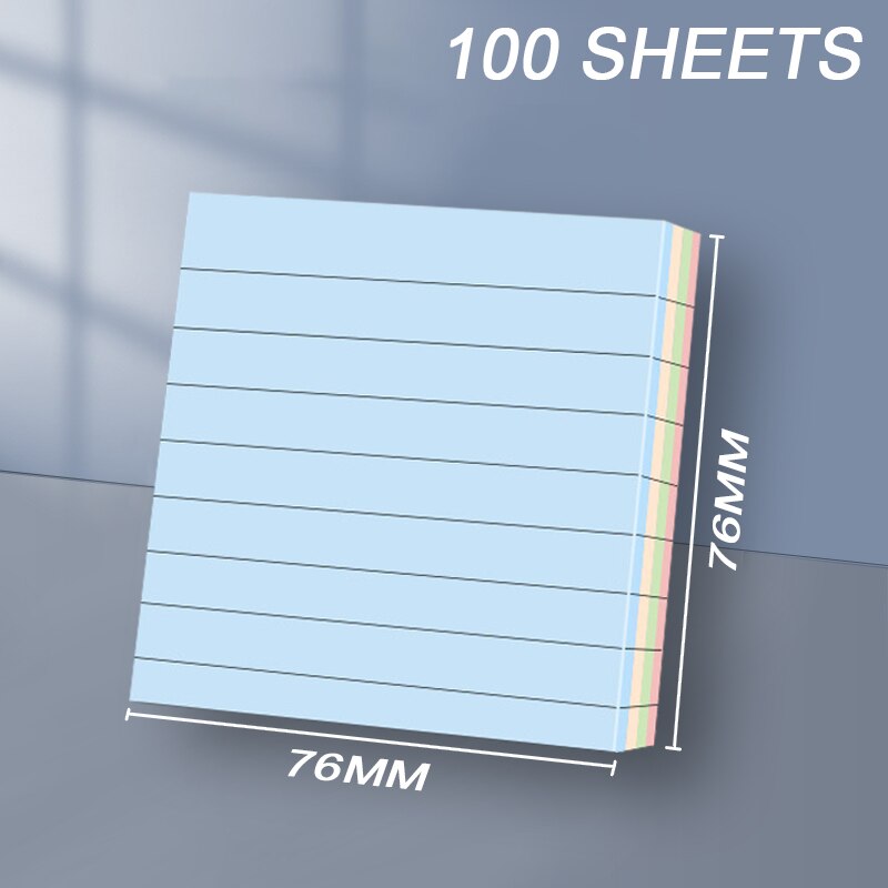Morandi Color Sticky Notes Self-adhesive Note Book Index Sticker Office Message Note Sticker Student Cute N-time Sticker: M-A
