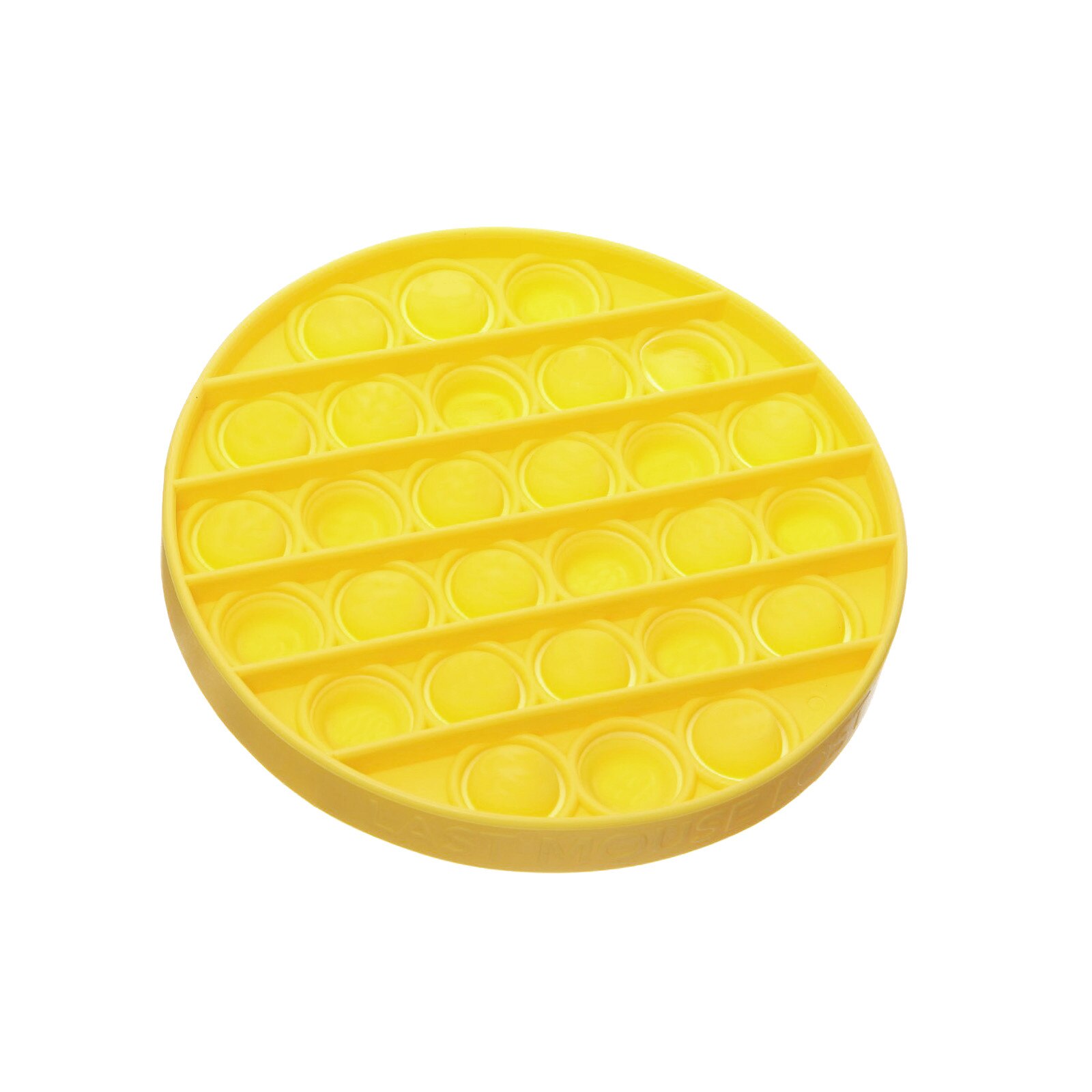 Push Bubble Agitarse Sensory Toy Autism Special Needs Stress Reliever Kids Adult Antistresse Toy Agitarse Toys Hoyuelo simple: Yellow