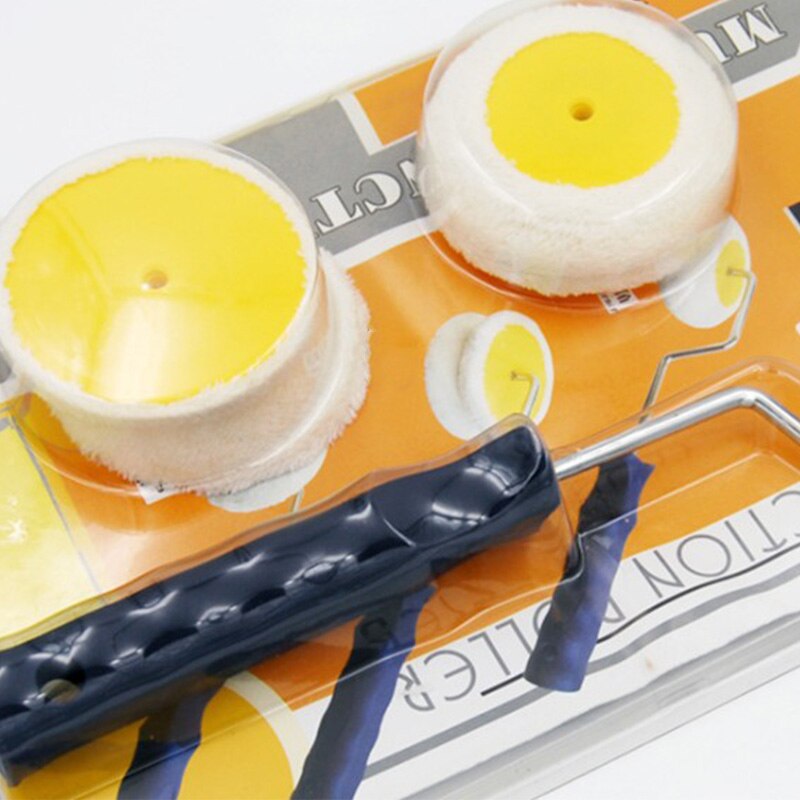 SHGO -Corner Paint Runner,Corner Edge Paint Roller Home Painting Brush Painter Wall Texture Decor Tool