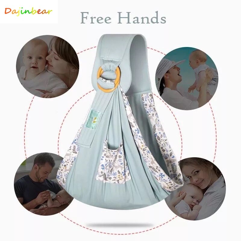 Porte-bébé ergonomique 100% coton biologique pour enfant, sac à dos, housse kangourou, bonne