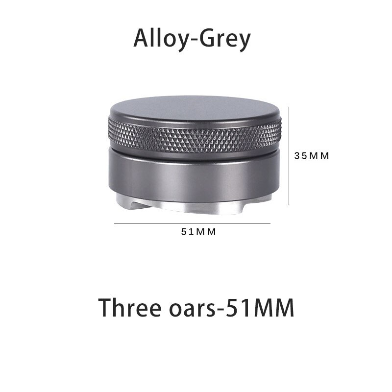 51mm Kaffee Filter für Delonghi 680/685 Ersatz Kaffee Maschine Griff Drei Ohren Boden Kaffee Griff Kaffee Zubehör: Grey-51MM-ThreeOars