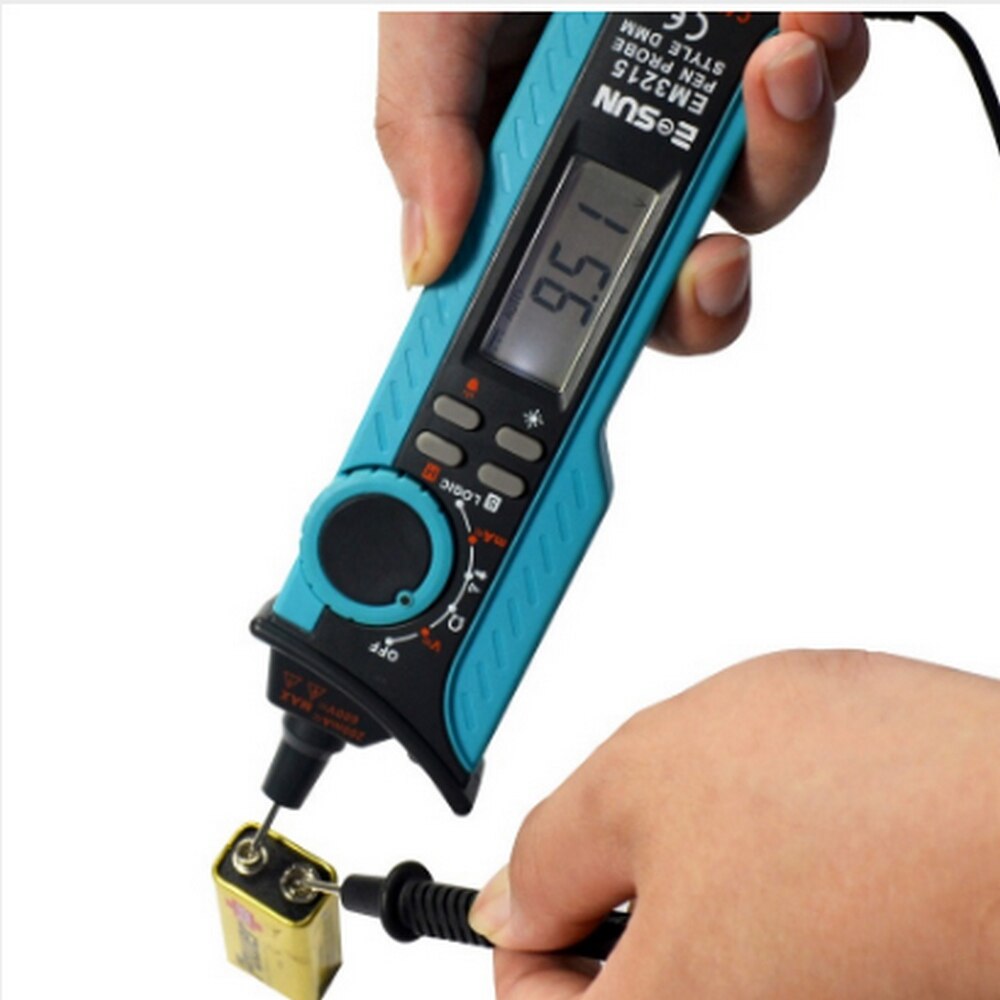 Digital Multimeter Voltage Current Tester Multi-function Circuit Detection Anti-burn High-precision Automatic Pen-shaped Tester