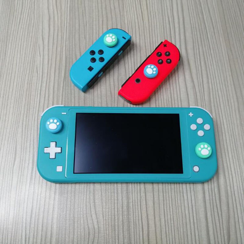 Cubierta de botón para Nintendo Switch, cubierta de Joystick Con agarre de Pata de Gato, bonita, Joy-Con