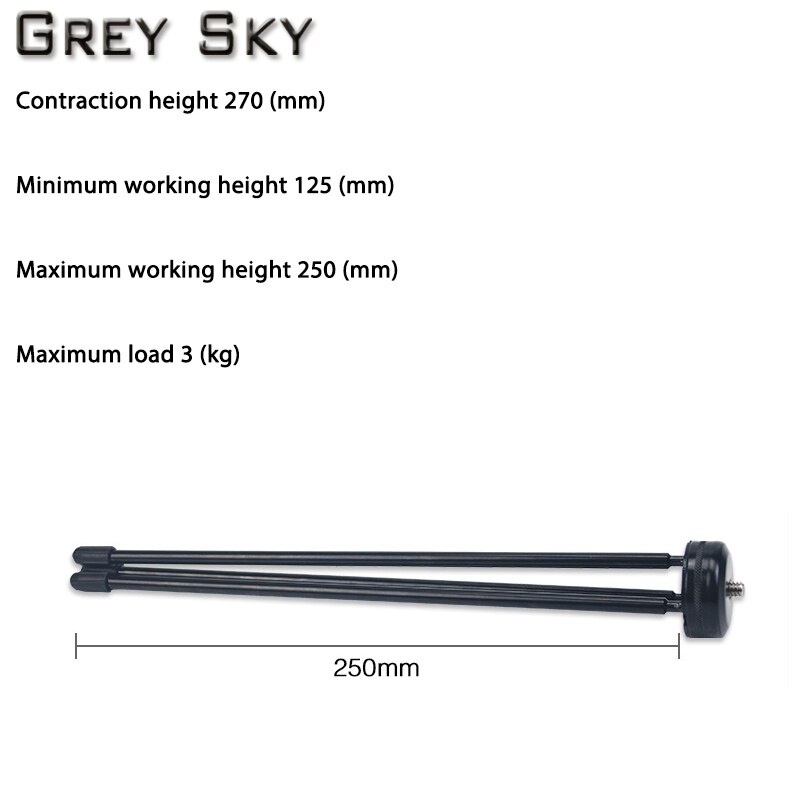 3m Aluminum Alloy Pole Super Long Five-section Telescopic Selfie Stick For Insta360 One X & One R 360 VR Camera Accessories: Tripod