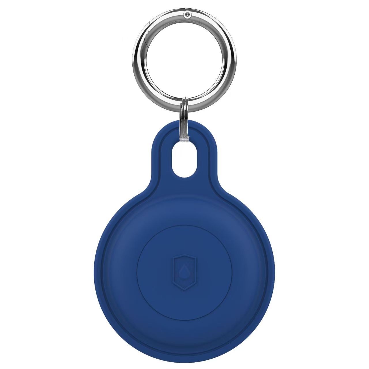 AirTag-Halfter Schlüsselanhänger – IPX6 Wasserdicht, Anti-Verlust, Kratzfeste Hülle für Apfel AirTag – für Schlüssel, Haustiere, Gepäck: Mitternachtsblau