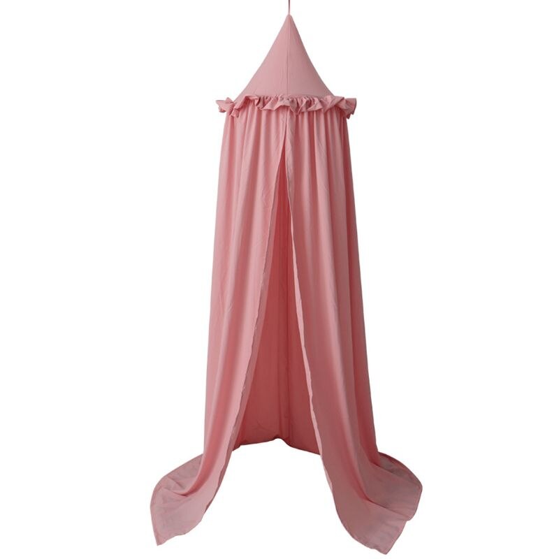 Bed Mosquito Net Kids Bed Canopy Curtains Girls Princess Round Hung Dome Mosquito Mesh Room Decor: PK