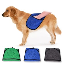 Toallas de baño de microfibra superabsorbentes para perro, manta de secado para mascotas con bolsillo, Toalla de baño para perros pequeños, medianos y grandes