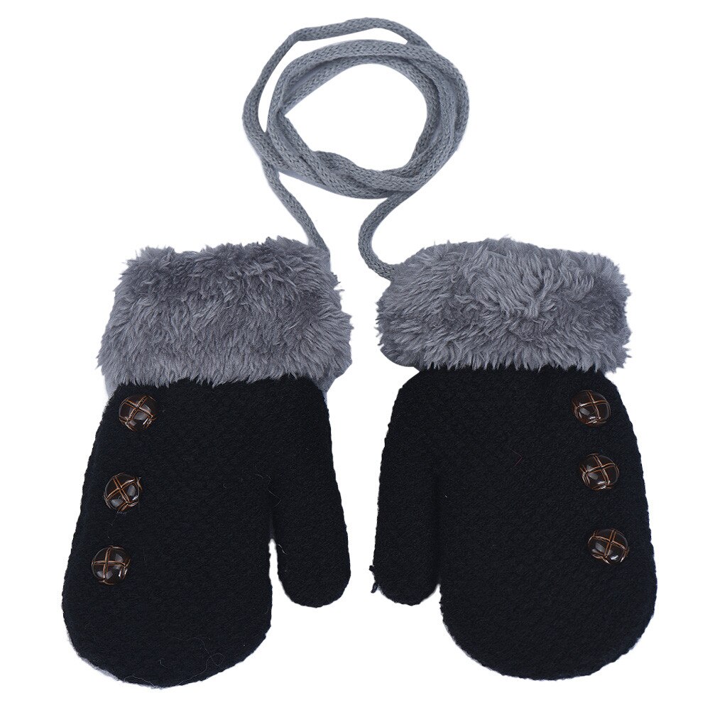 TELOTUNY baby handschuhe neugeborenen winter fäustlinge 0-12 monate gants enfant U71219