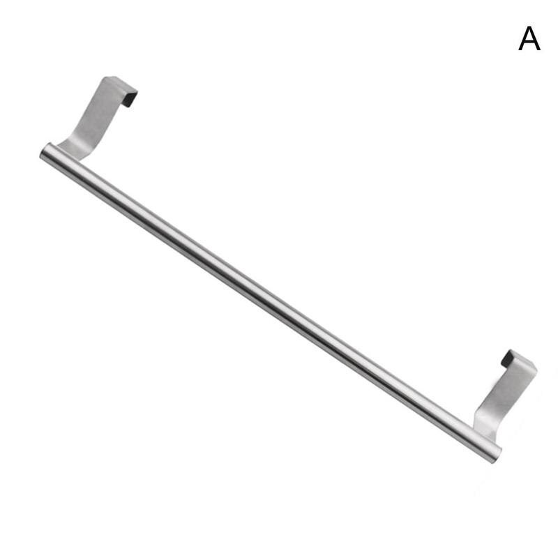 Porte-serviettes mobile en acier inoxydable | Porte-bain en acier inoxydable, porte-serviettes rangement de serviette suspendu à la porte V8B7: 36cm