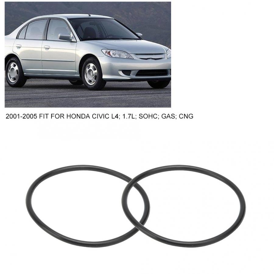 2Pcs Engine Camshaft Seal Ring O-Ring Replacement 91301-P8A-A00 Fit for Honda Civic Camshaft Seal Ring Arrivals