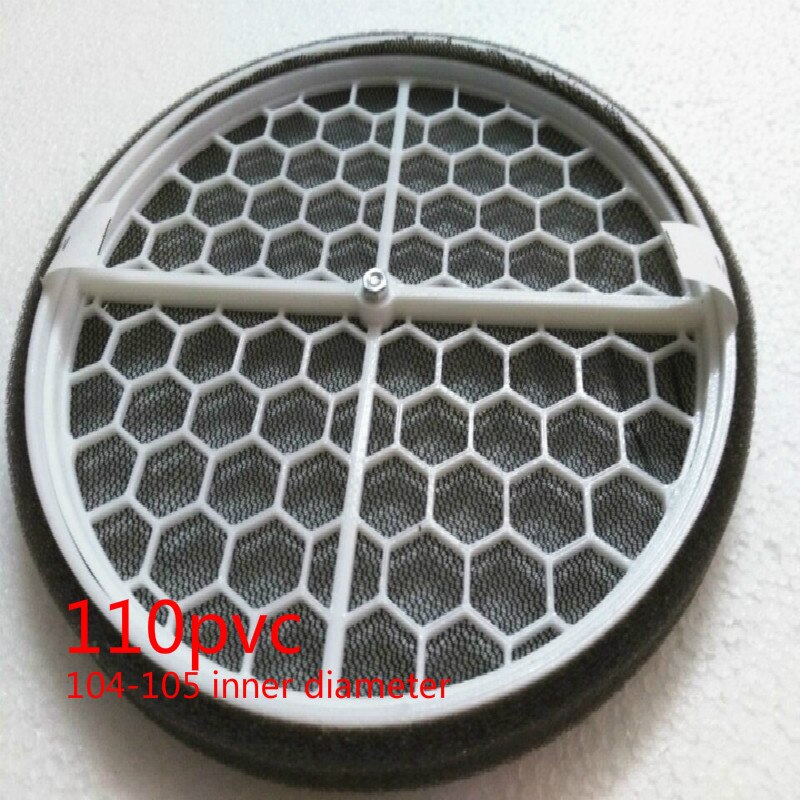 Ventilated wall-mounted vents For insect protection Keep indoor and outdoor air circulation Chrome Circle Air Vent Grille