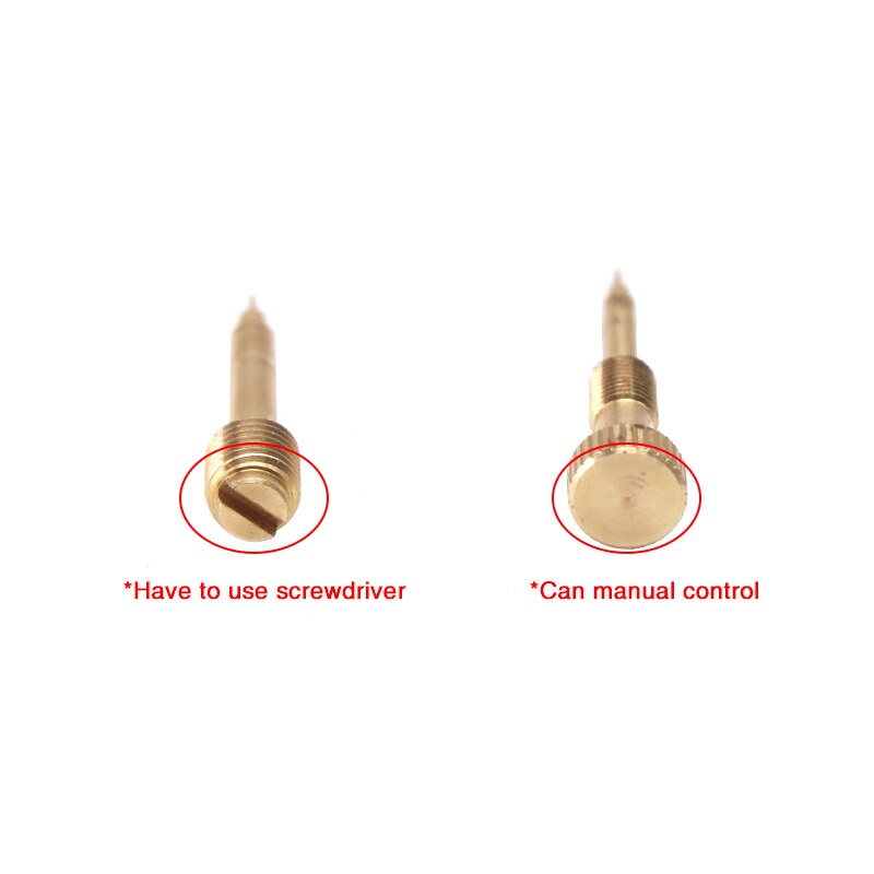 Alconstar-per Keihin CV40 CVK34/36/40 viti di regolazione aria carburatore miscela minimo rapporto carburante vite di regolazione