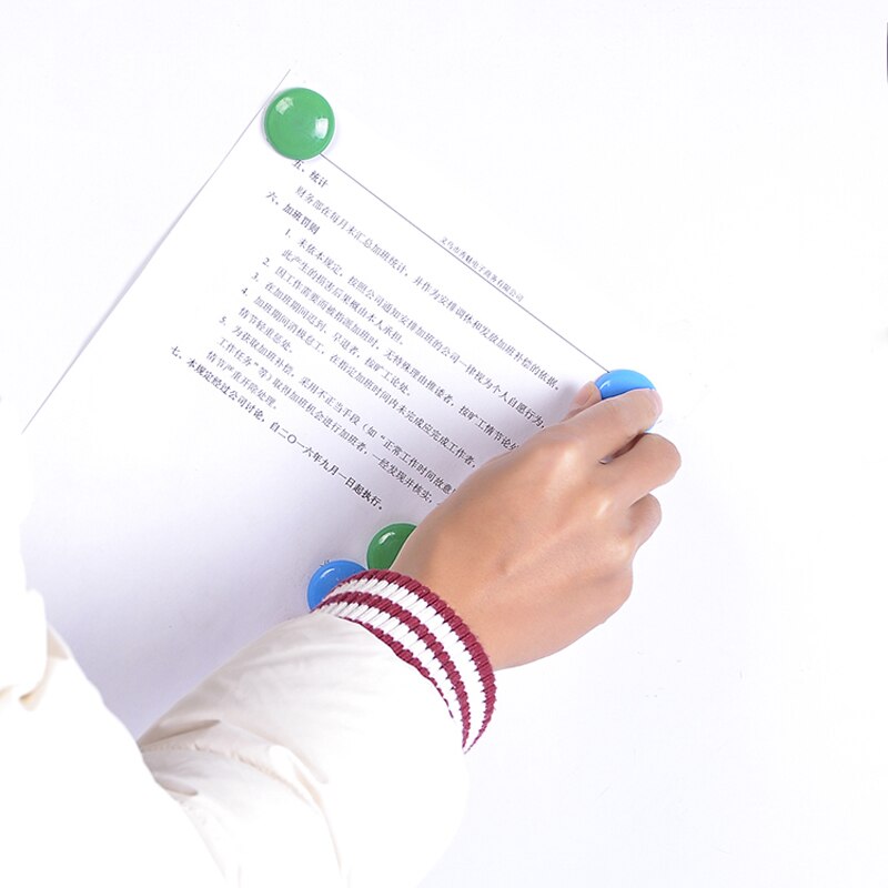 50 Pcs Magnetische Kopspijkers Punaises Plastic Kleur Kralen Koelkast Koelkast Stickers Whiteboard Schoolbord Deeltjesgrootte 32Mm