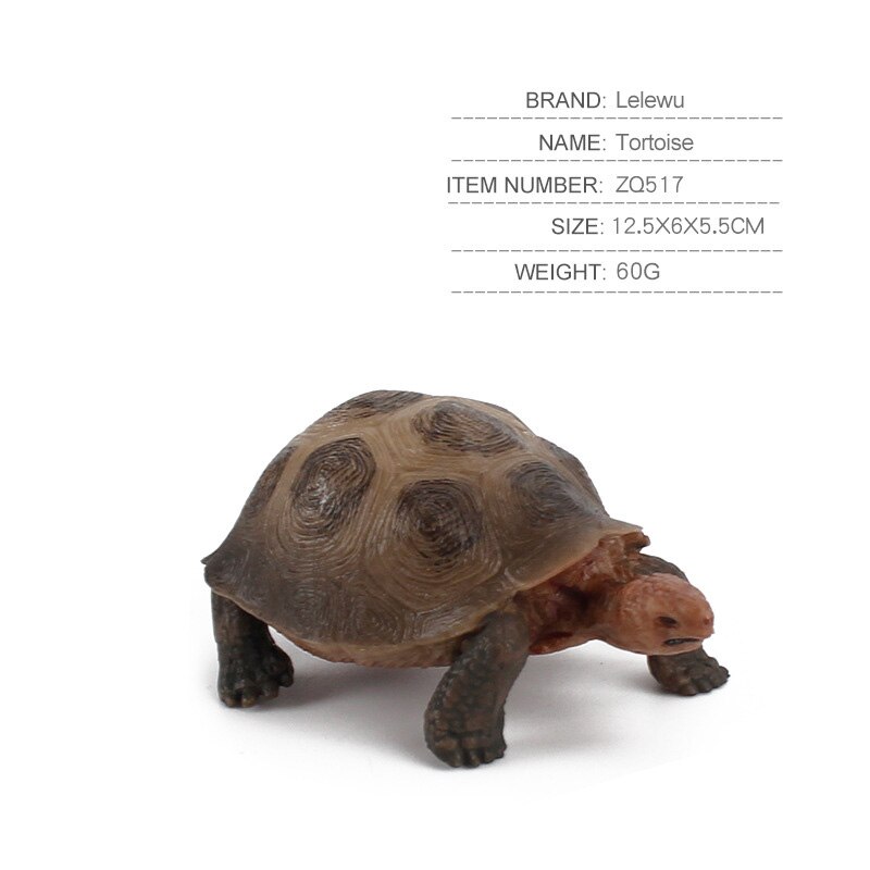 Life Simulation Animal Model Sets Sea Turtle Simulation Model Children Cognitive Cobra Toy Accessories Action Figures Teaching M: 02