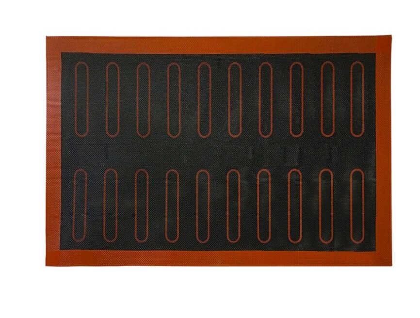 Siliconen macaron bakmat vezel bakmat voor bladerdeeg antiaanbak siliconen bakvorm voor grote bakvormen