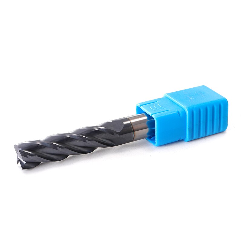 ZGT Hartmetall Metall Cutter Wolfram Stahl Fräser Ende Mühle HRC50 4 Flöte 4mm 6mm 8mm 10mm 12mm 14mm 16mm 20mm Fräsen Werkzeuge
