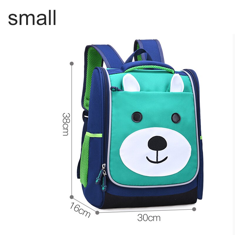 Kinderen Schooltassen Voor Meisjes En Jongens Cartoon Rugzak Basisschoolleerlingen Rugzakken Meisje Boekentas Kinderen Schooltas Mochila: small green