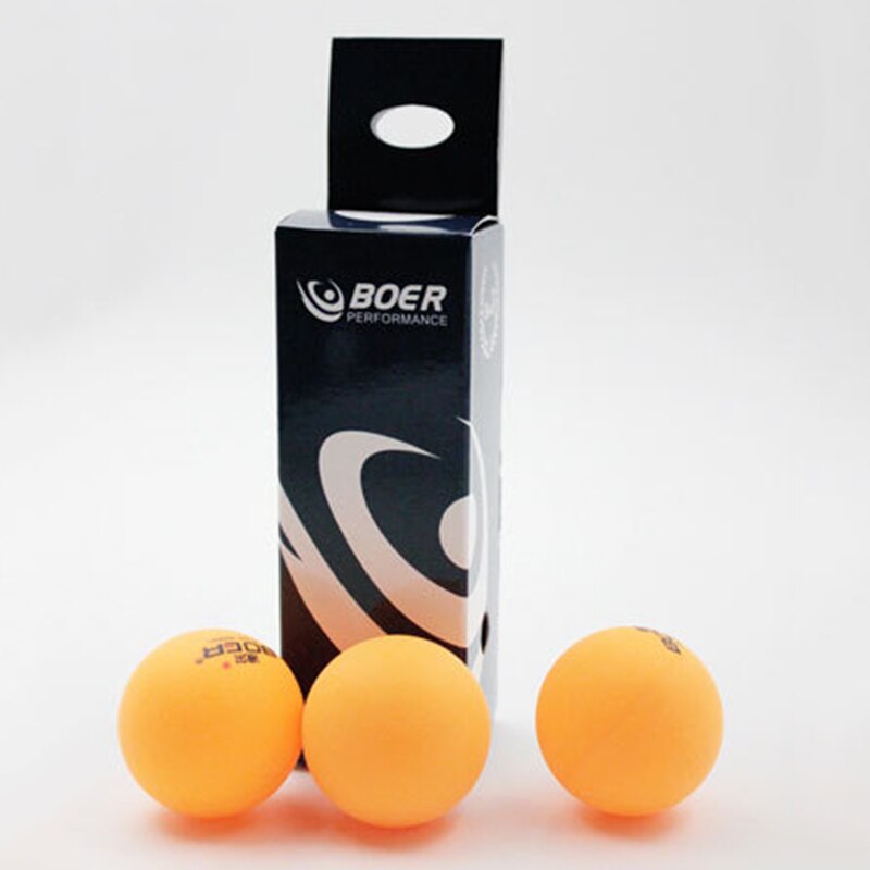 3 unids/caja 1 Estrella pelotas de tenis de mesa 40mm + pelotas de Ping Pong Bola de entrenamiento celuloide: Yellow