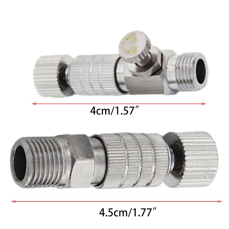 Airbrush Hose Adapter Quick Release Disconnect Release Coupling Adapter Connect 23GB