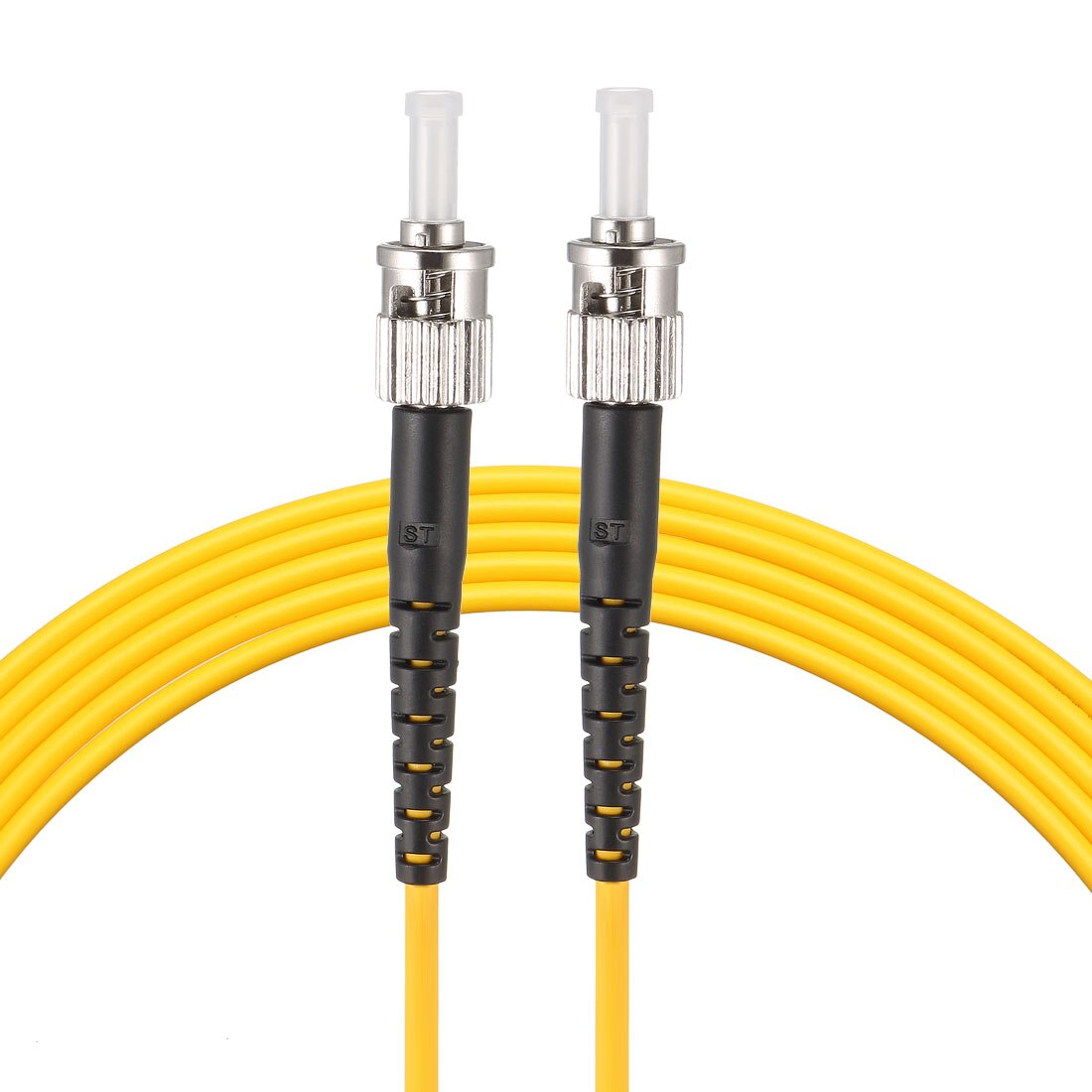 Uxcell Fiber Kabel, 3 Meter 10Ft Fc St Duplex 9/125 Single-Mode Glasvezel Kabel