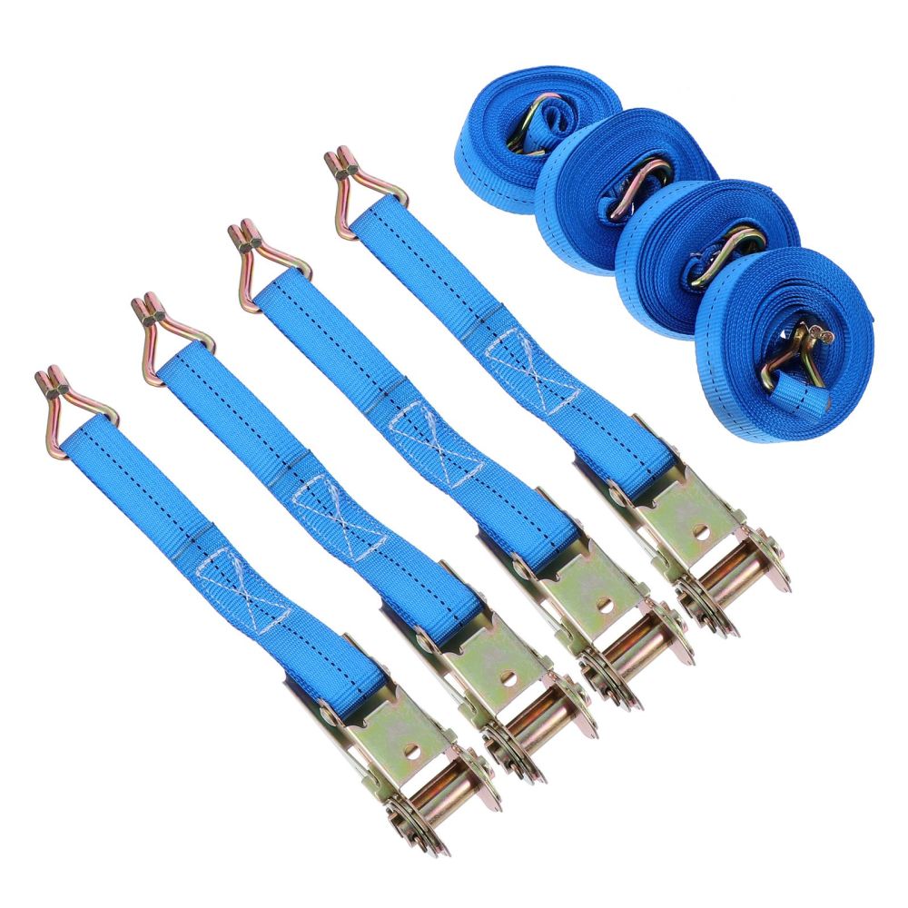 4pcs Cargo Binding Belt Tensioner Fastening Belt Tightening Belt Binding Device