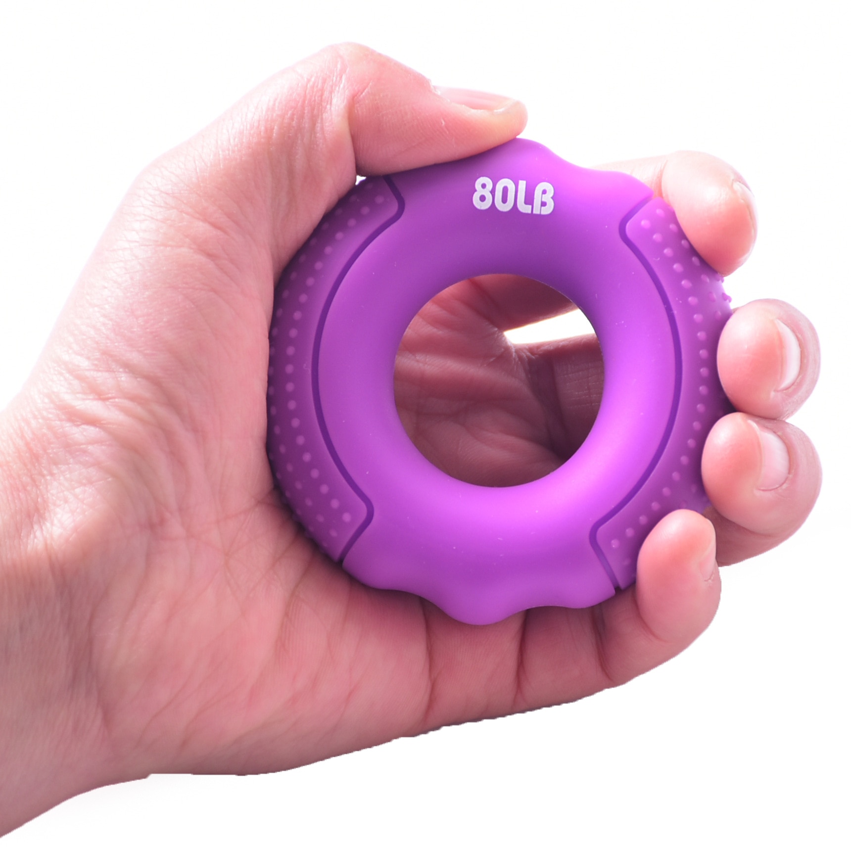 Strength Hand Gripper Grip Silicone Ring Hand Resistance Band Finger Stretcher-Exercise Forearm Wrist Training Carpal Expander